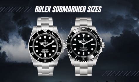 rolex watch sizing kit|rolex submariner size chart.